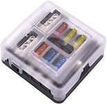 12 Way Blade Fuse Box, Upgraded Bla