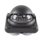 Nicear Car Compass Dashboard Compass Outdoor Navigation Adjustable Folding Directional Navigation Ball for Car Boat RV Sailing Dashboard Mount