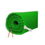 RED WIND UV Stabilized Garden Fencing Net_Tree Guard Net_Anti Bird Net_PVC Virgin HDPE_3.3 Feet Height X 82 Feet Length_Green Color_800 GSM with 1 Cutter and 100 PVC Tags RWAGC11