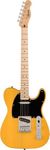 Squier by Fender Sonic Telecaster Electric Guitar, Maple Fingerboard, Black Pickguard, Butterscotch Blonde, Comes with Free Virtual Lessons