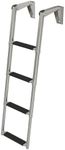 4-Step Telescoping Boat Boarding Ladder Stainless Steel Marine Ladder