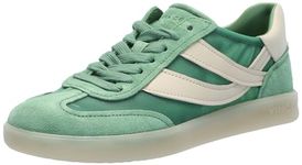 Vince Women's Oasis-w Lace Up Fashion Sneaker, Apple Mint Mesh Suede, 8.5