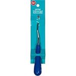 Boye Offset Ergonomic Latch Hook Tool Craft Accessory, 6.5" L, Blue