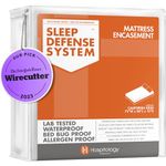 Sleep Defense System - Waterproof/Proof Mattress Encasement - 72-Inch by 84-Inch, California King