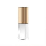 16GB USB 2.0 Flash Drive Novelty Gold Crystal LED Light Glass Transparent Rectangle Shape Pen Drive Thumb Drive Memory Stick Memoria USB Pendrive Wedding Gift