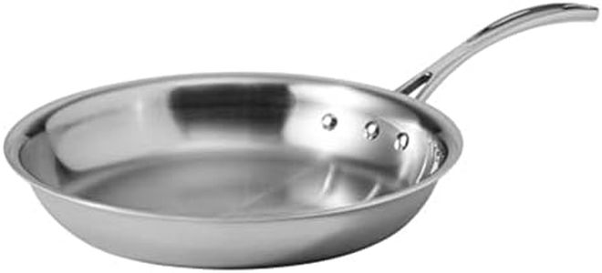 Calphalon Triply Stainless Steel 10-Inch Omelet Pan