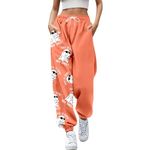 Mosstars Womens Halloween pjs Halloween Pants Women Halloween Pajamas Women Pants Halloween Joggers Women Sweatpants Halloween Pajamas Women Plus Size Halloween Pajamas Halloween Flare Pants