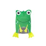 Hugo Frosch Hot Water Bottle with Frog Cover and Heat-Insulating Lining