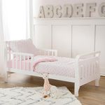 American Baby Company 100% Cotton Percale 4-Piece Toddler Bedding Set, Pink