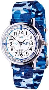EasyRead Time Teacher Learn The Time Past/To Children's Watch Blue Camo #ERW-WB-PT-BC