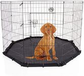 Puppy Playpen inc Water Resistant Floor by Cozy Pet for Dogs Puppies Rabbits Guinea Pigs, Play Pen Dog Cage Crate Rabbit Run PP03 + Floor (We dont ship to the Channel Isles or The Isles of Scilly)