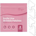 Silicone Face Tape for Wrinkles Overnight | Smile Line Patches | Face Smoothing Nasolabial Folds Support | Wrinkle Tape for Faces | Wrinkle Patches for Face Overnight | Silicone Wrinkle Patches