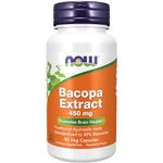 Now Supplements, Bacopa Extract 450 mg, 90 Veg Capsules