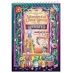 Adult Colouring Books by Colorya - A4 Size - Wonderful Little World Vol III Colouring Book for Adults - Hobbies - Premium Quality Paper, No Medium Bleeding, One-Sided Printing