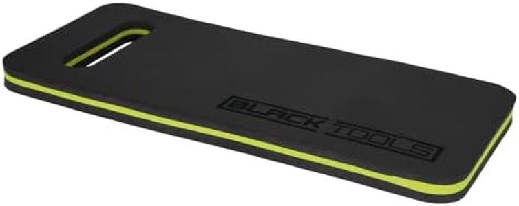 BLACK TOOLS® Garden Kniekissen | Komfort bei der Arbeit | Schützt vor Nässe, Kälte und Schmutz | 18 x 40 x 2 cm | Für alle Bodenarbeiten