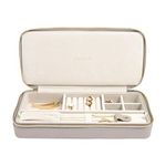 Stackers Taupe Sleek Necklace Travel Jewellery Box
