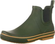 Rocket Dog Women's Rainbow Rubber Rain Boot, Green, 7