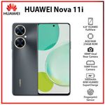 (New&Unlocked) Huawei Nova 11i 8GB+256GB BLACK Dual SIM Android Cell Phone