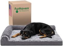 Furhaven Orthopedic Dog Bed for Lar