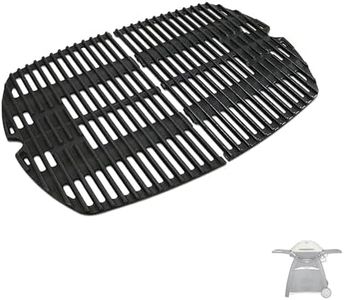Cast Iron Cooking Griddle for Weber Q300 Q320 Q3000 Q3100 Q3200 Series, Replacement for 586002, 57060001, 404341 Grills Accessories, Compatible With 7584 and Q Parts