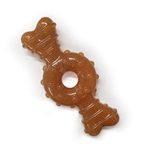 Nylabone Gentle Puppy Dog Ring Bone Teething Chew Toy, Chicken Flavour, Medium, for Puppies Up to 16 kg