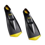 TYR Flex Fins 2.0 for Swimming Training, Size - Small, Colour - Yellow