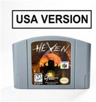 Hexen For 64 Bit Game Cartridge USA Version NTSC Format