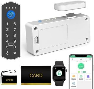 eLInkSmart Cabinet Lock, Wireless Keypad, App, Fingerprint, passcode, RFID