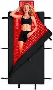 Full Body Red Light Therapy Mat for Pain Relief & Recovery, FSA&HSA Eligible, 75"x35" Infrared Light Therapy Blanket with 2600 LEDs (660nm & 850nm), Improve Sleep, Muscle & Joint Relief, Home Use