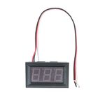 Electronic Spices DC 3V-30V 3 Wire Digital Voltmeter with Red LED Display