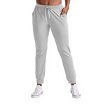 Hanes Originals Women’s Joggers, 100% Cotton Jersey, Light Steel, X-Large