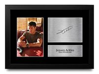 HWC Trading FR A4 Jensen Ackles Supernatural Gifts Printed Signed Autograph Picture for TV Show Fans - A4 Framed