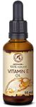 Vitamin Oil E 50ml - Tocopherol - 100% Natural and Pure - Rich in Vitamin E - Care for Face - Skin - Body Care - Hair - Good for Sensitive Skin