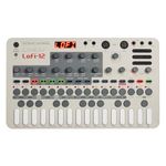 Sonicware Liven Lofi-12 [Lo-fi Groovebox & Sampler] Retro sampling with 12bit Sampler mode, 4-track step sequencer, 10 voices, 12 Track Effects + 9 Master Effect, Battery-powered, Built-in speaker