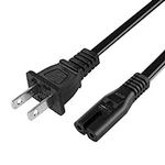 [UL Listed] 2 Prong AC Power Cord C
