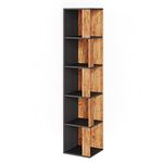 Vicco Corner shelf Lio, Gold power oak/Anthracite, 33.3 x 162.2 cm