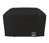 DEK® Ultimate Large Grill, Large, 64" x 24" x 45", Heavy-Duty 600D x 600D Black Polyester with PVC Coated Fabric