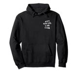 Anti Social Car Club: White Logo (Front + Back) JDM Pullover Hoodie