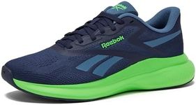 Reebok Energen Run 4 Running Shoes for Men, Lightweight Athletic Mens Sneakers Size 6.5 to 14, Vector Navy/Twilight Blue/Solar Lime, 10.5