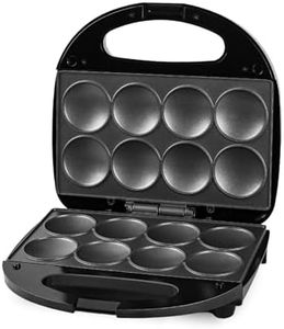 Mini Pancake Maker, Machine Nonstick Small Pancake Maker with Quick Heat-Up Make 8 pcs Pancakes, Pancake Maker for Kids, Just Add Batter, Suitable for Breakfast, Snacks, Desserts (Mini Pancakes Maker)