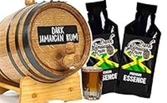 Dark Jamaican Rum Making Bootleg Kit w/Chalkboard & Book- Thousand Oaks Barrel Co. – Make & Age Spirits in an Oak Cask Keg- Best Father’s Day Gift Ever (5L)