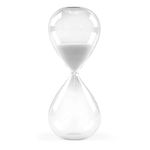 Hourglass Sand Timers, Colorful and Fashion, Biloba Sand Timer Inspired Glass 3mins / 5mins / 15mins / 30mins / 45mins / 60mins for Home, Office Desk Decor