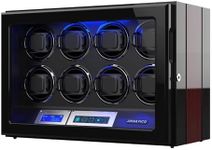 Watch Winder, Wooden Finish with Ad