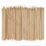 [100 Count] 8 Inch Bamboo Skewers for Shish Kabob, Grilling, Fruits, Appetizers, and Cocktails…