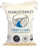 Pearled Barley | 4 lb Drawstring Bag | Non-GMO | Kosher | Vegan | Non-Irradiated