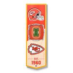 YouTheFan NFL Kansas City Chiefs 3D Stadium Banner - Arrowhead Stadium