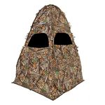 Ameristep Outhouse Hunting Blind | 1-Person Ground Blind in Mossy Oak Break-Up Country