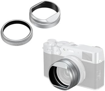 SmallRig Square X100VI Lens Hood Sun Shade, Shading Hood for FUJIFILM X100VI / X100V, Lens Hood Sun Shade,Aluminum Alloy, Anti-Scratch Protective Cover, Compatible with Filters,Anti-Glare-5849