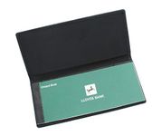 Ashlie Leather Cheque Book Holder AC123 (One Size, Black)