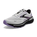 Brooks Women's Adrenaline GTS 23 B Width Running Shoe (BRK-120381 1B 1328490 9 Grey)